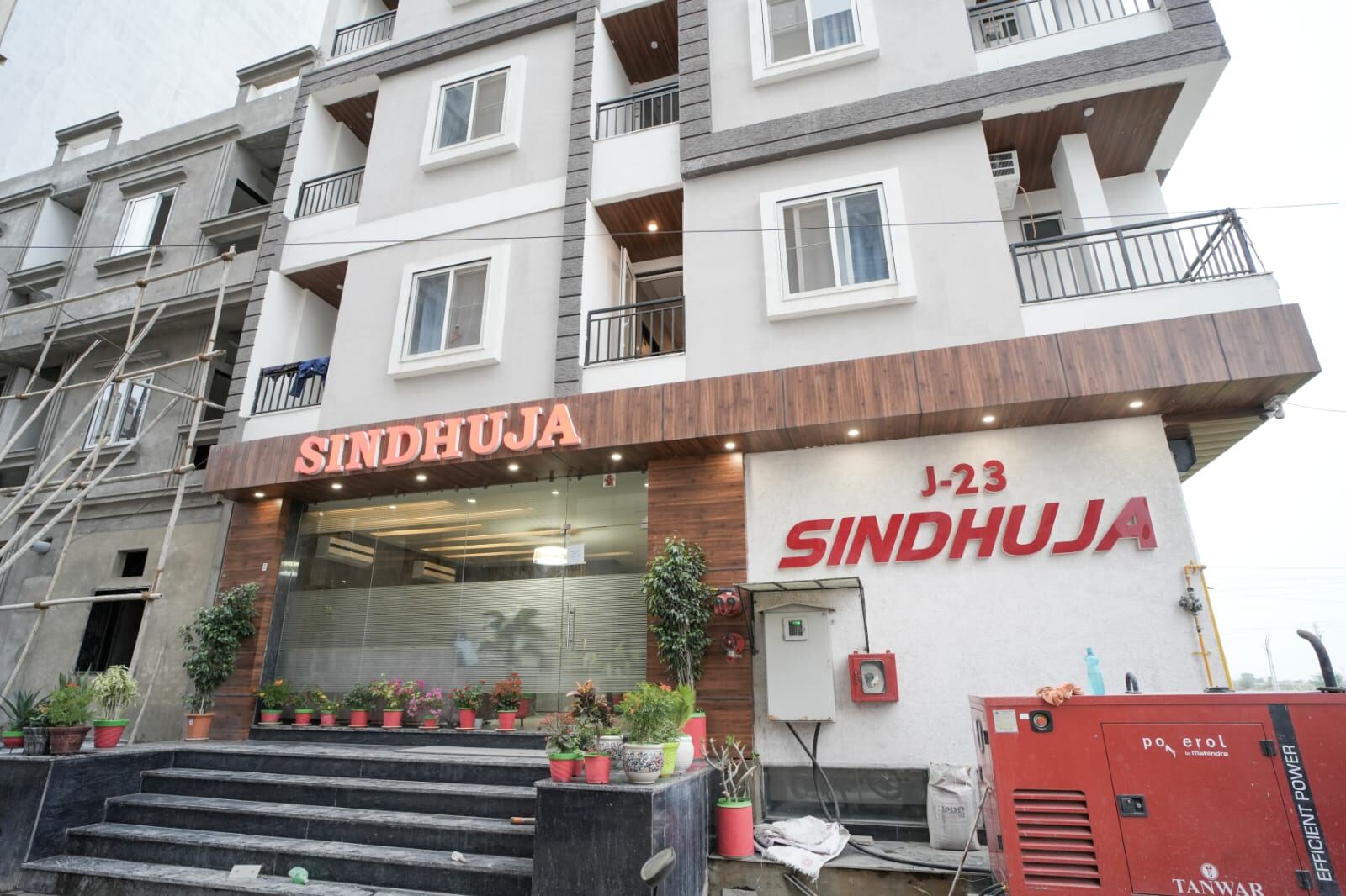 Meal at Sindhuja Boys Hostel